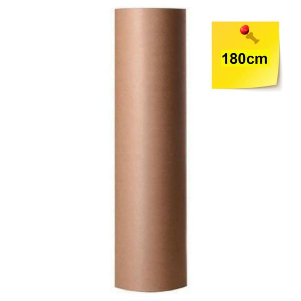 Bobina papel kraft 40gr 1.80cm kilo